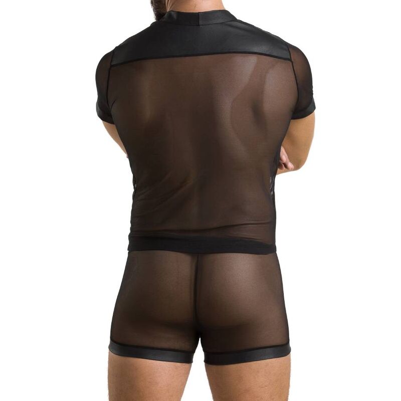 052 Set Michael Black Lingerie L/XL