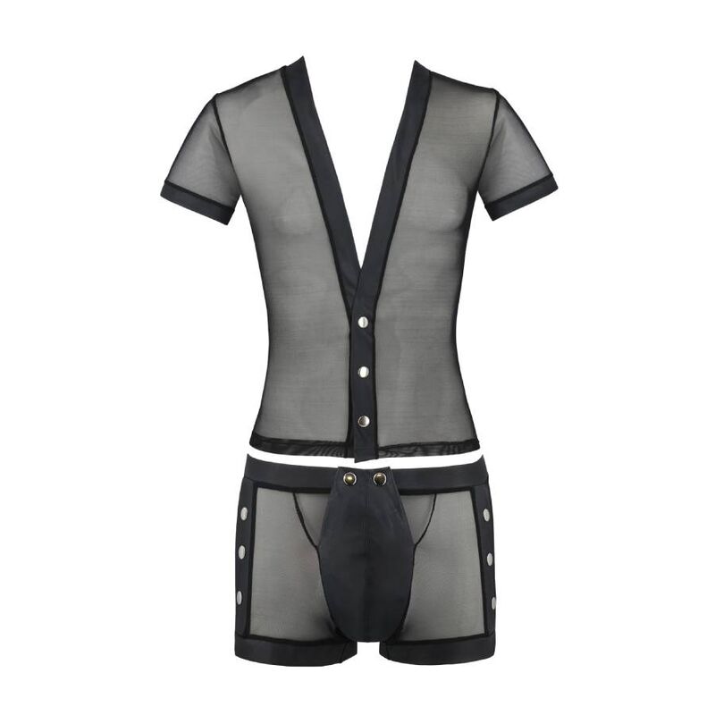 052 Set Michael Black Lingerie L/XL
