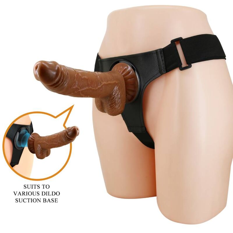 Universal Michael 20cm Dildo Harness Briefs