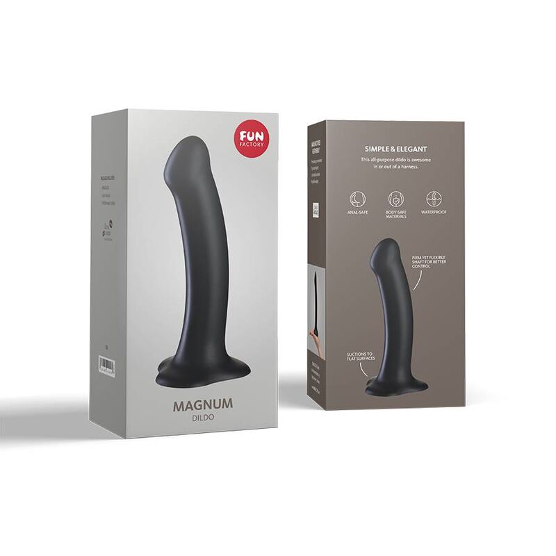 Black Magnum Dildo - Adult Pleasure Toy