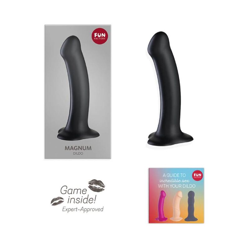 Black Magnum Dildo - Adult Pleasure Toy