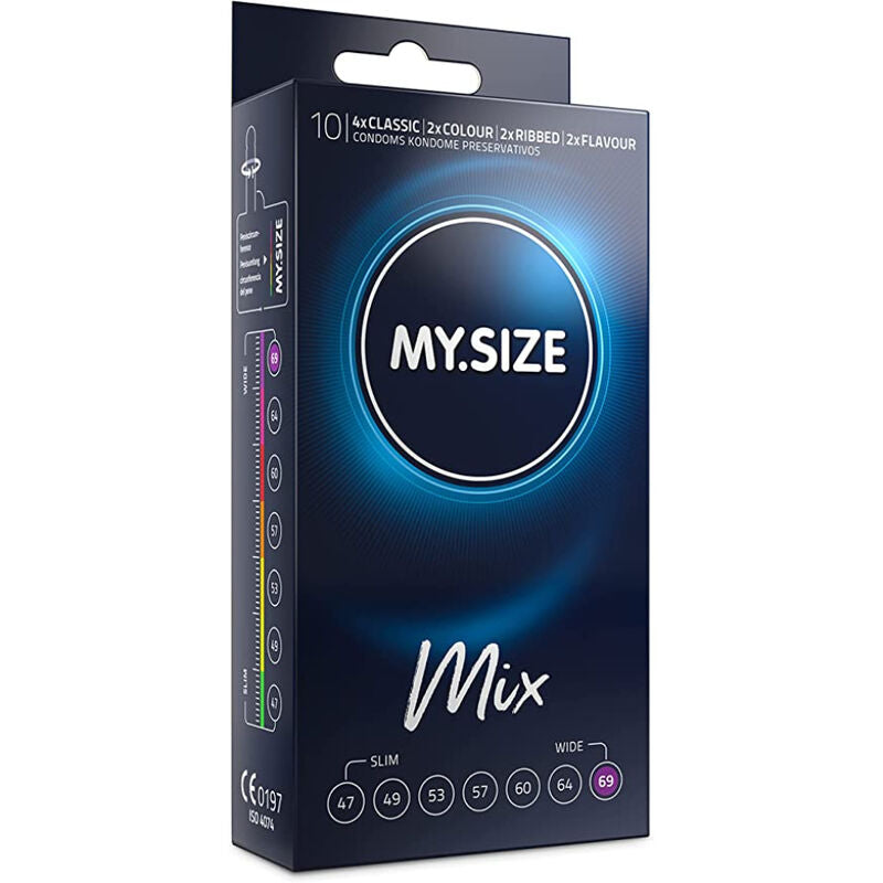 Mix Condoms 69mm - 10 Pack