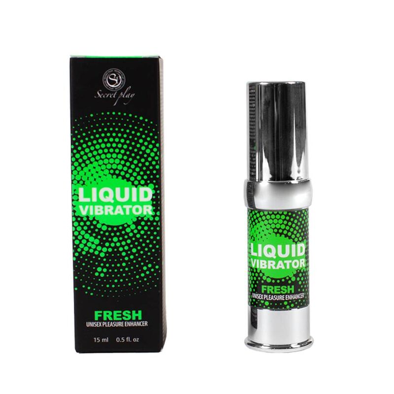 Estimulador Vibrador Líquido Fresco 15ml