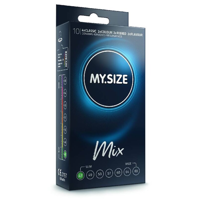 Mix Condoms 47mm 10-Pack