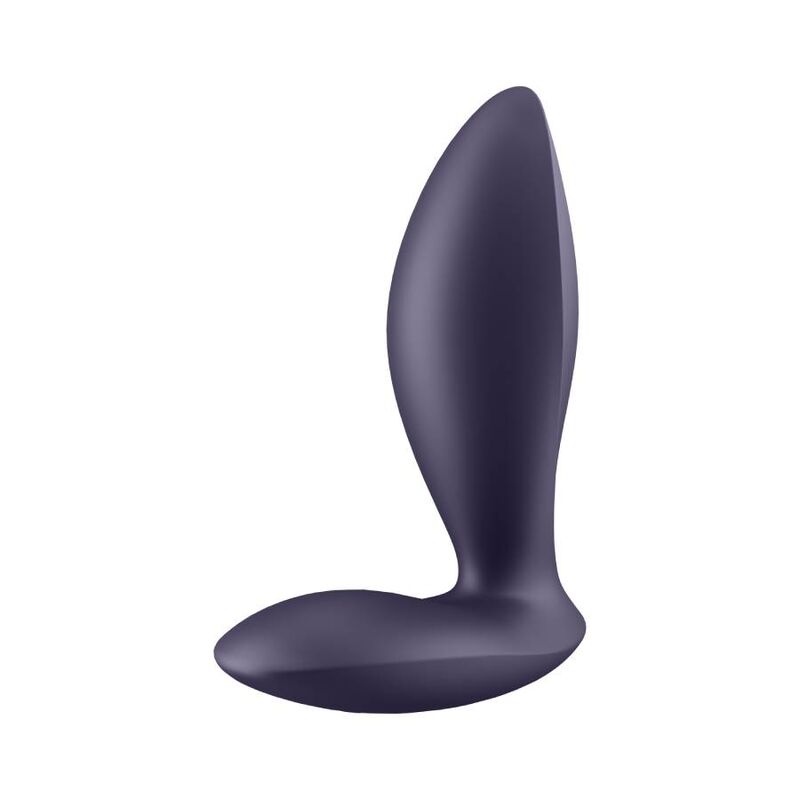 Power Plug Purple Silicone Anal Toy
