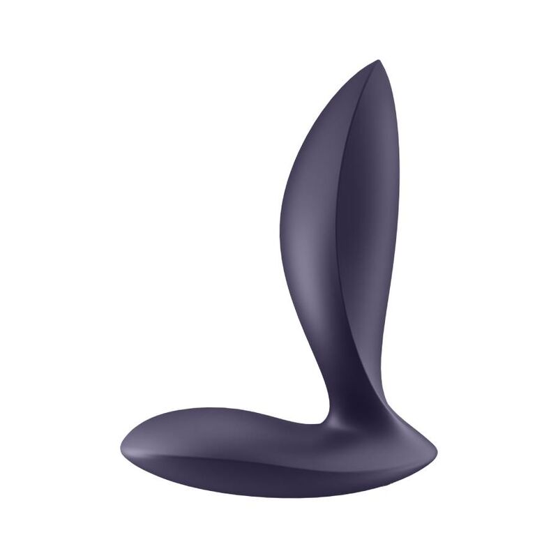 Power Plug Purple Silicone Anal Toy