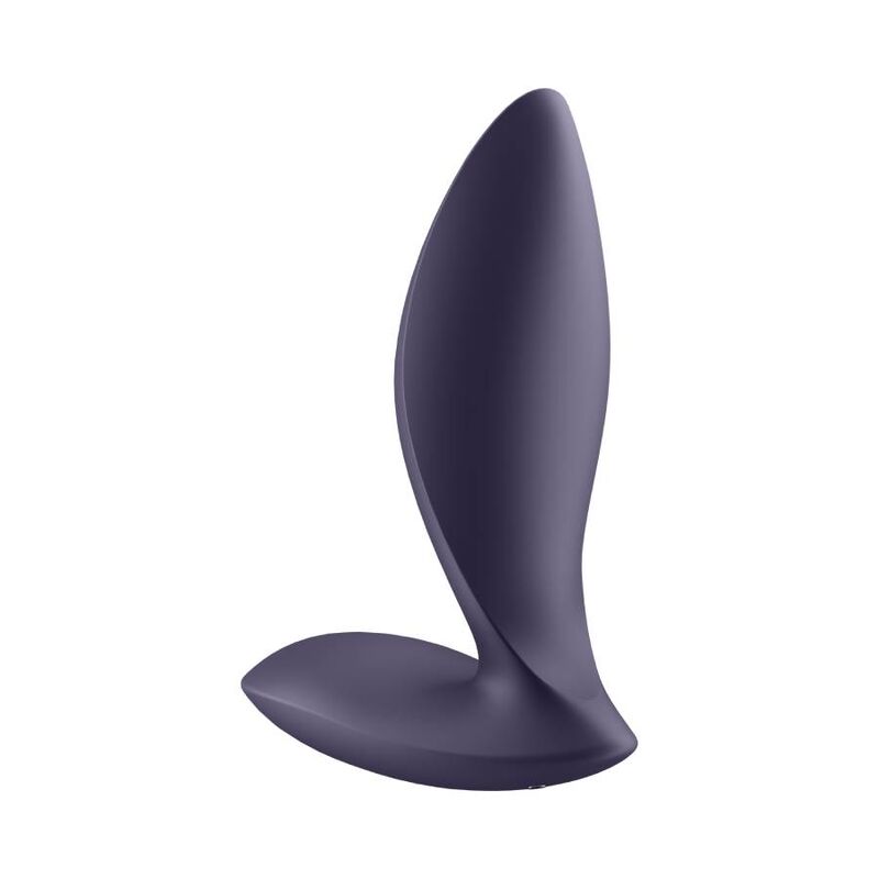Power Plug Purple Silicone Anal Toy