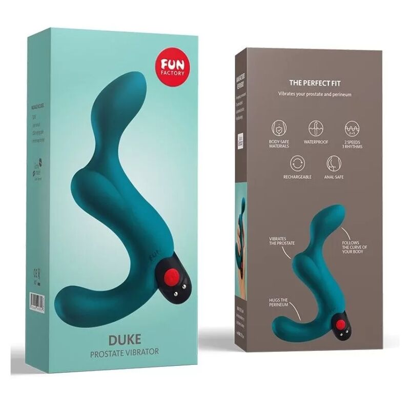 Duke Prostate Stimulator - Deep Sea Blue