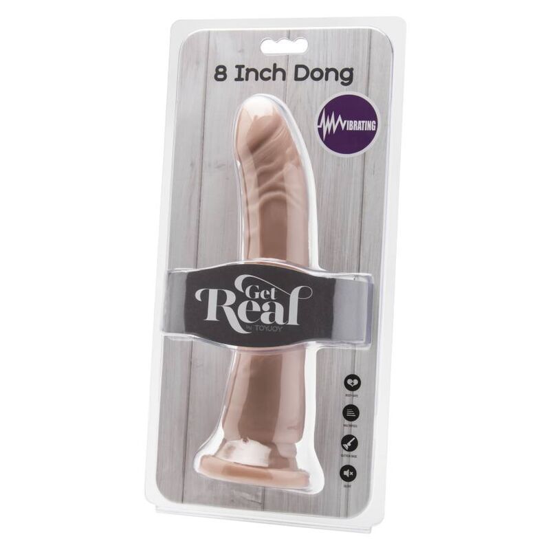 Realistic Vibrating Dong 20.5cm