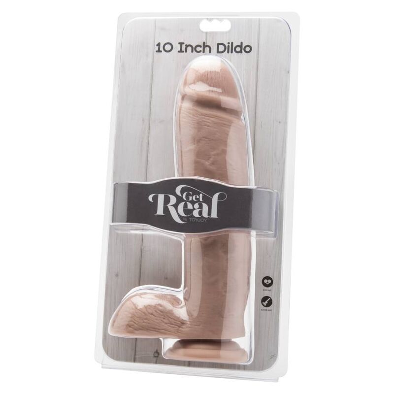 Realistic 25.5 cm Dildo With Balls