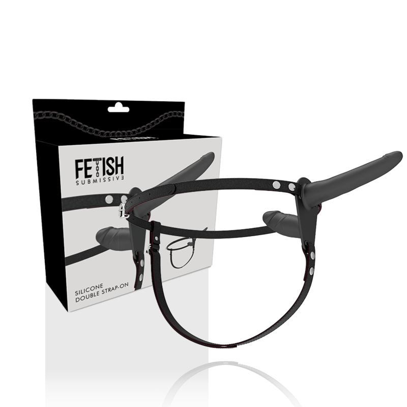 Black Double Penetration Pleasure Toy