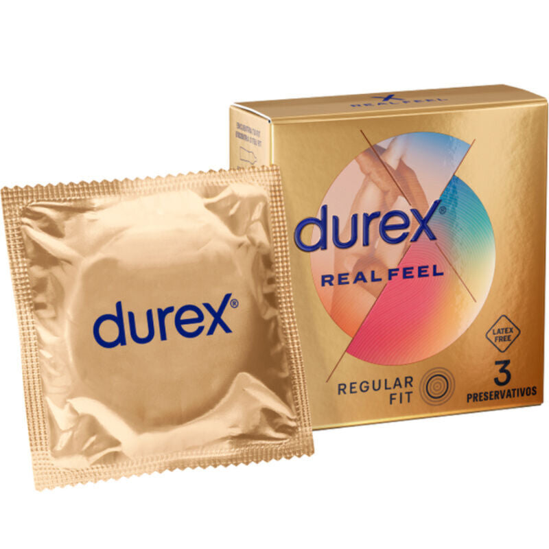 Real Feel Ultra-Thin Condoms - Pack of 3