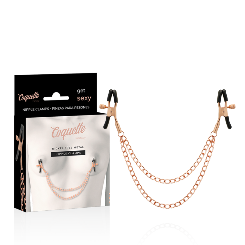 Metal Nipple Clips With Chain