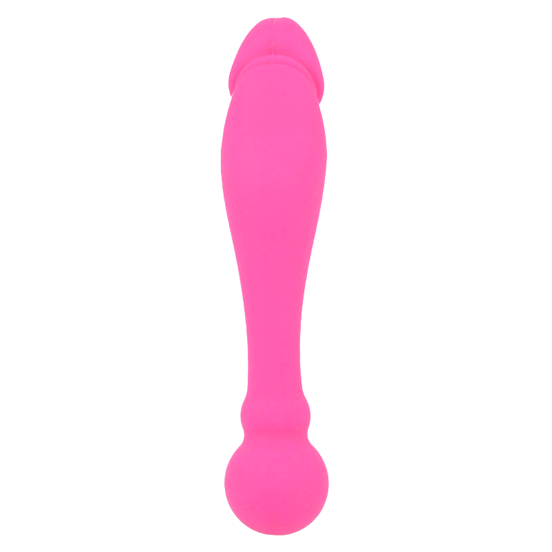 Silicone Rick Dual Pleasure Pink Toy