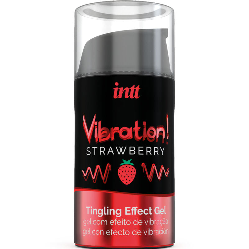 Stimulating Strawberry Vibrating Gel 15ml