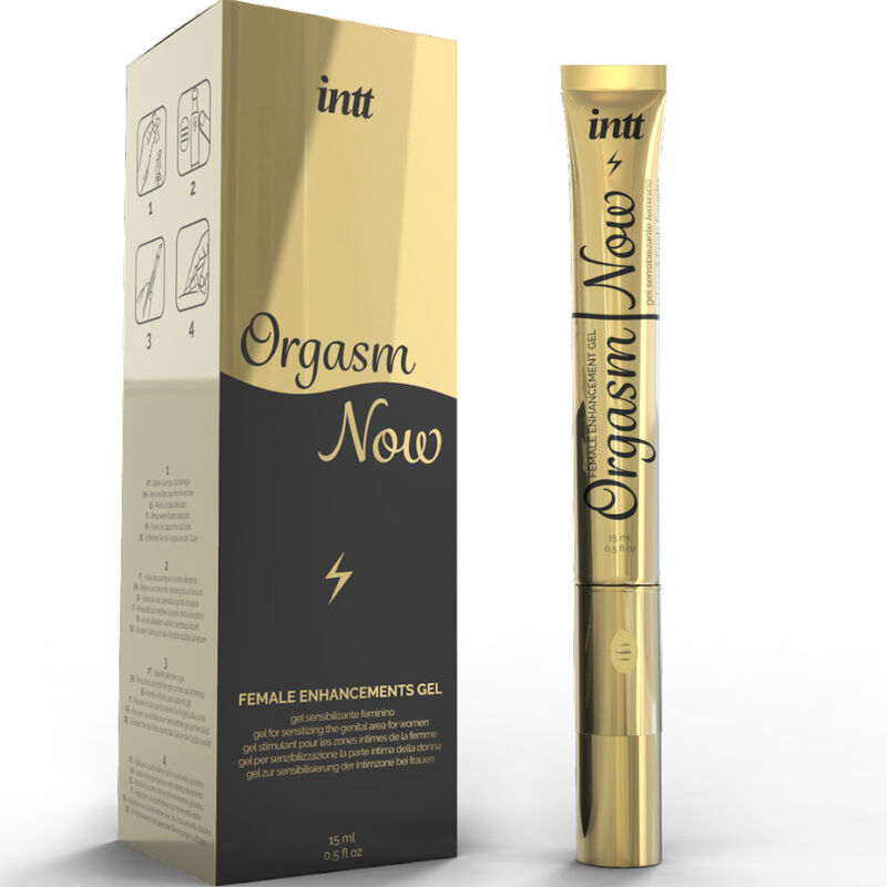 Intense Vaginal Stimulating Gel & Vibrator