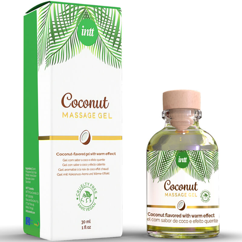Heating Coconut Vegan Massage Gel