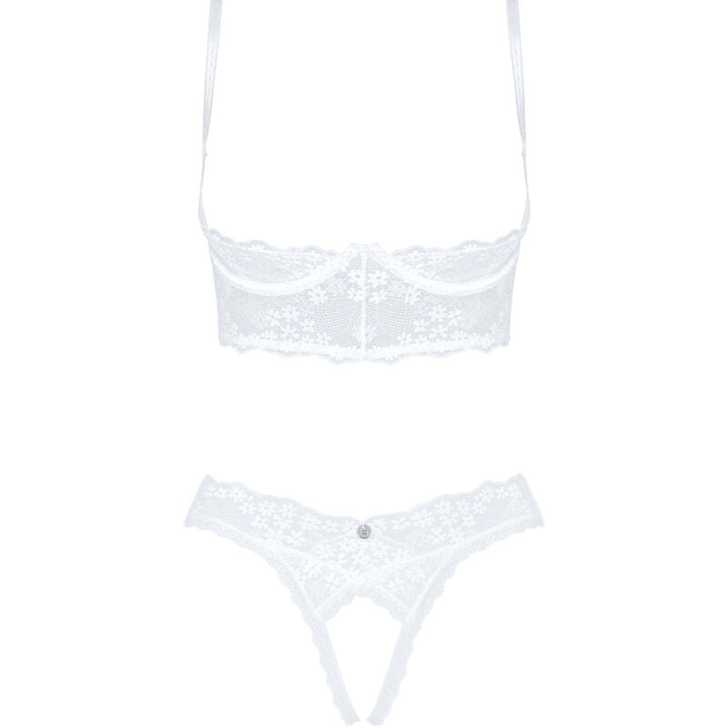 Heavenly 2-Piece Cupless Lingerie Set XL/XXL