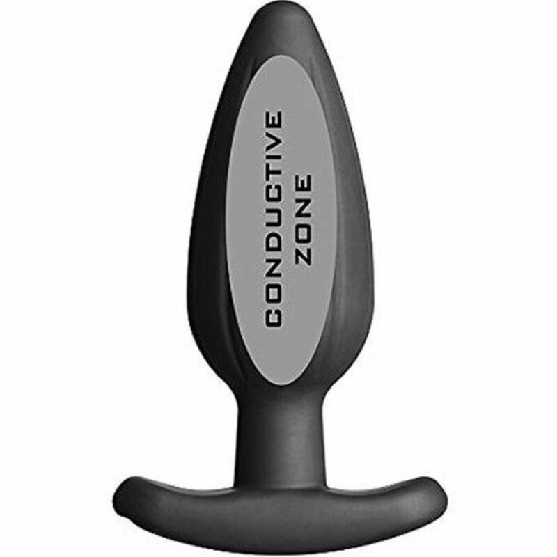 Sleek Black Silicone Rocker Butt Plug - Large