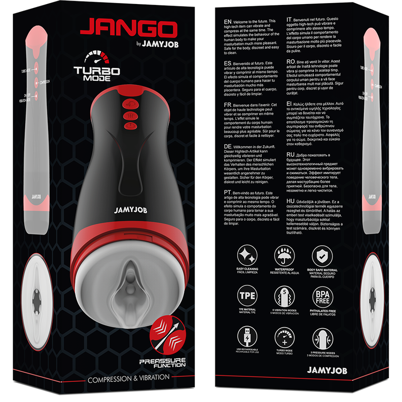 Jango Compression Vibrating Masturbator