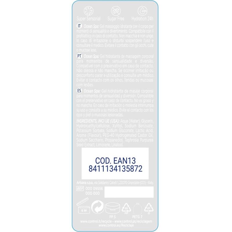 2-in-1 Mediterranean Sea Massage Oil & Lube