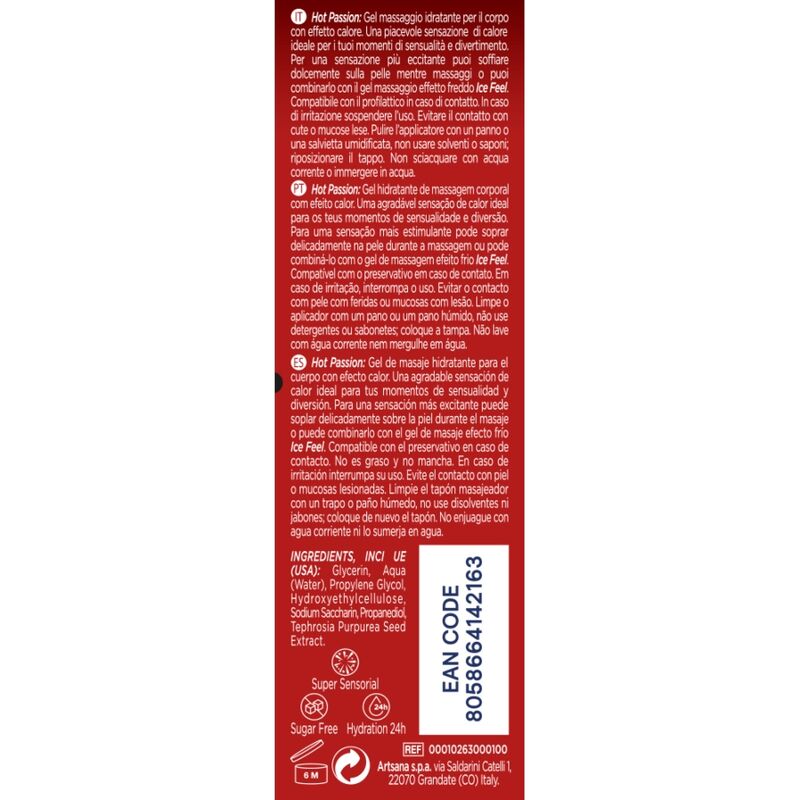 Hot Passion 3-in-1 Intimate Gel 200ml