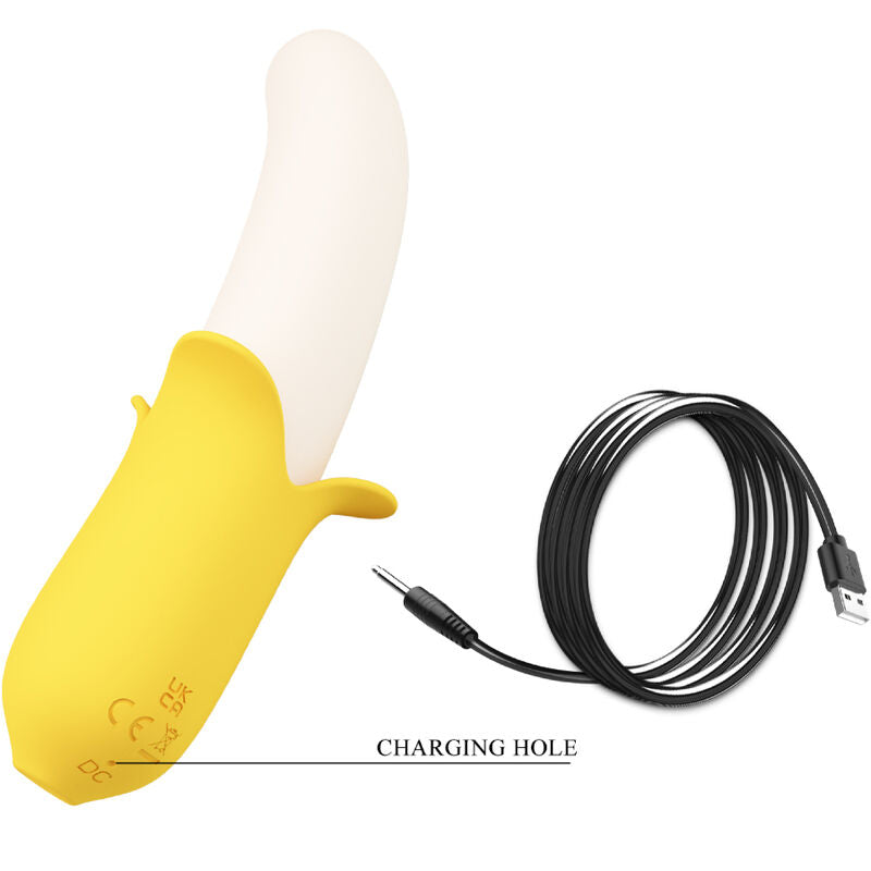 Vibrador de Silicona Super Power Banana Geek