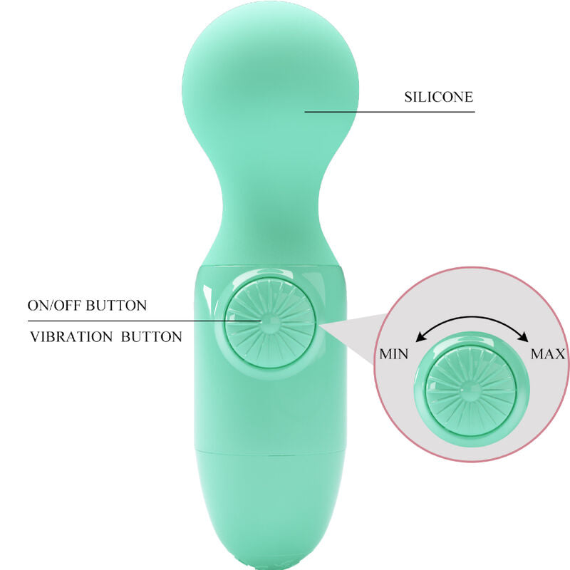 Green Mini Personal Vibrator