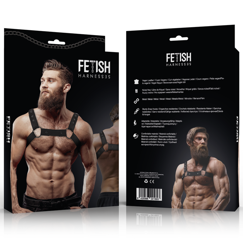 Men's Adjustable Neoprene Chest Harness