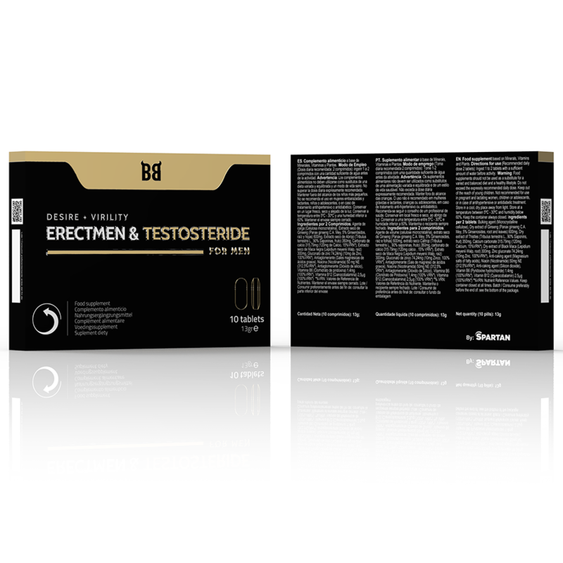 Erectmen & Testosteride Capsules (10)