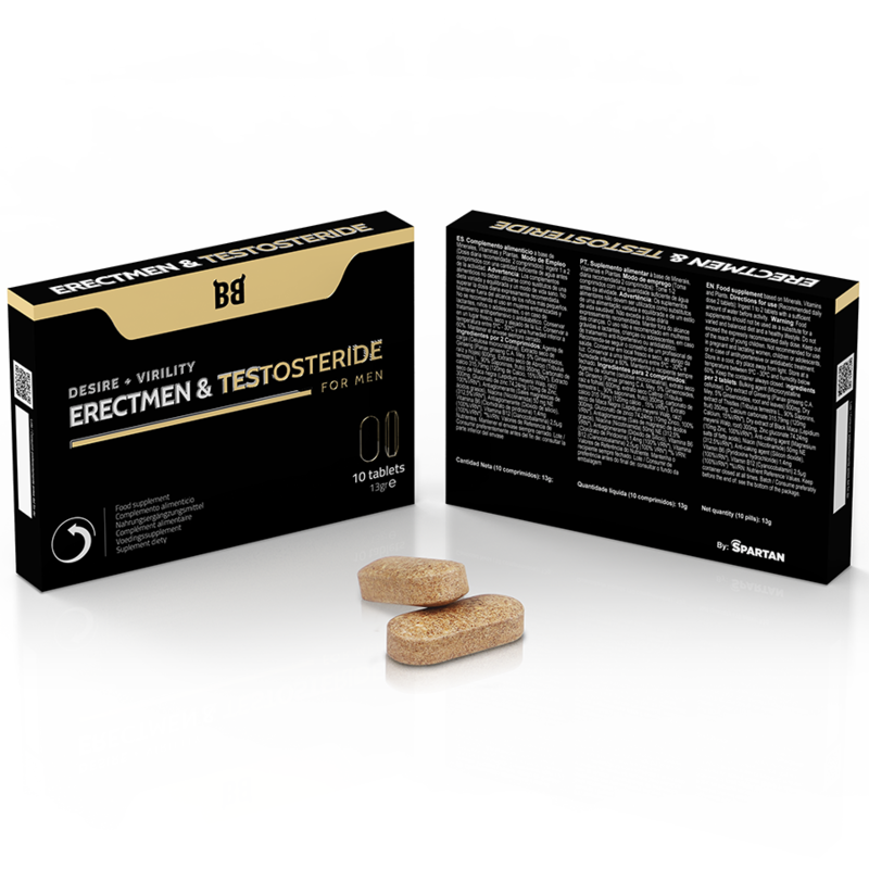 Erectmen & Testosteride Capsules (10)