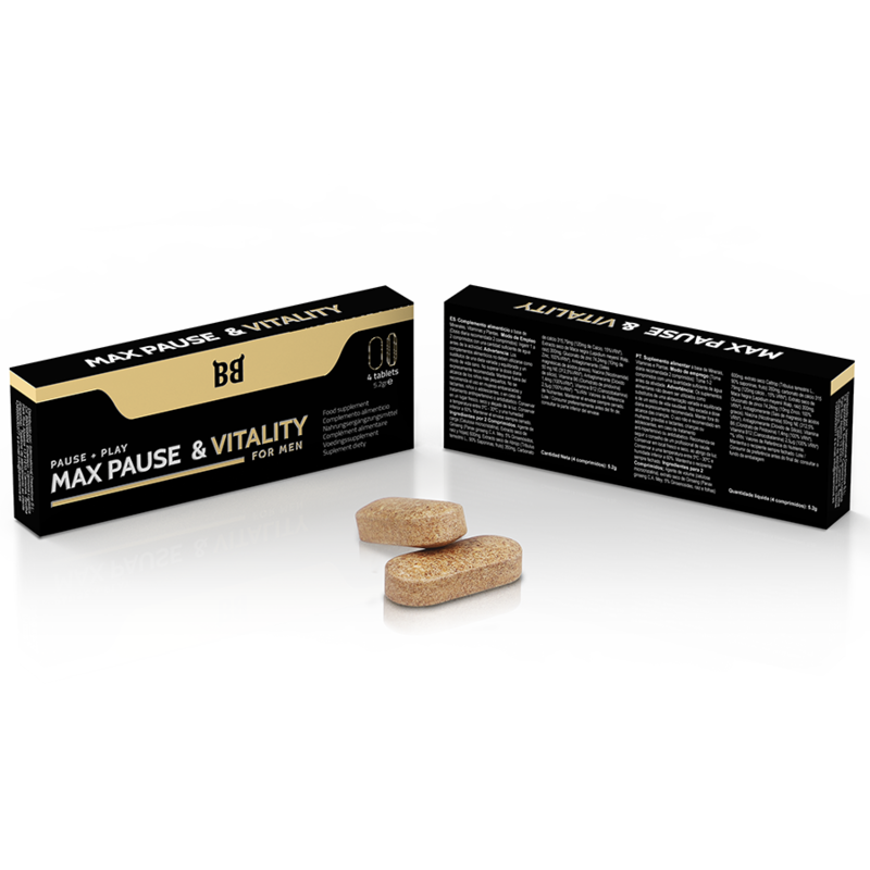 Max Pause & Vitality Male Delay Capsules