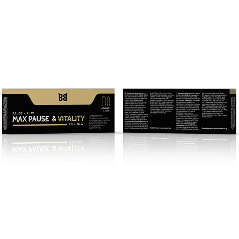 Max Pause & Vitality Male Delay Capsules