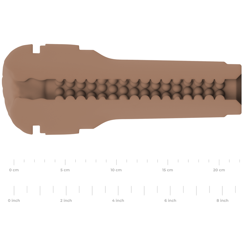 Feel Stroker Masturbator - Brown