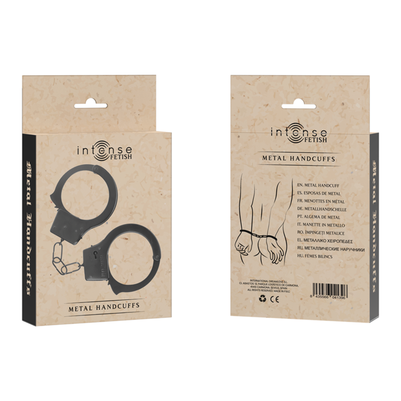 Luxurious Metal Restraint Handcuffs