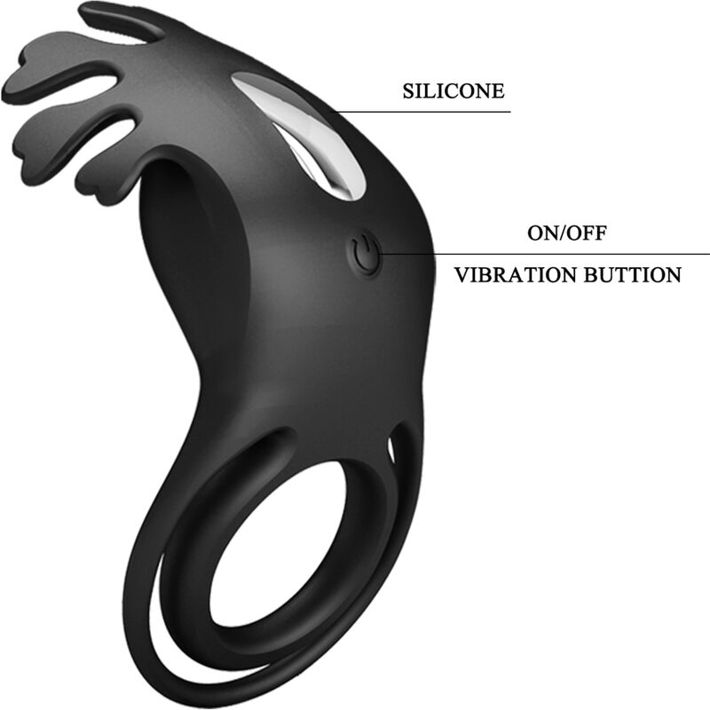 Ruben Silicone Vibrator Ring - 7 Vibrations