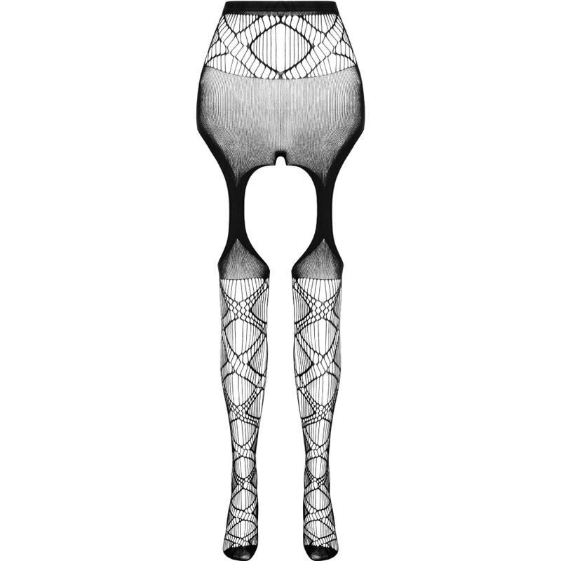 Eco S005 Bodystocking de Renda Branca