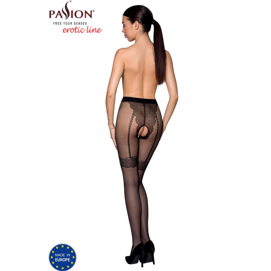 Tiopen 016 Black Sheer Tights 20 Den