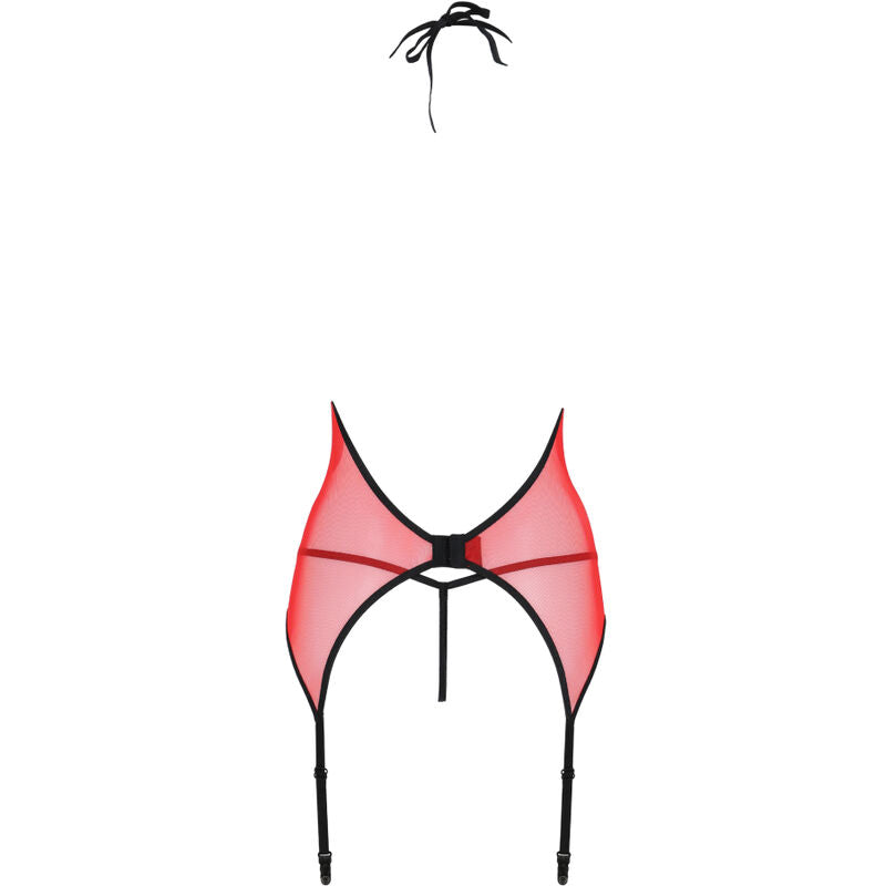 Corpete Vermelho Peonia S/M