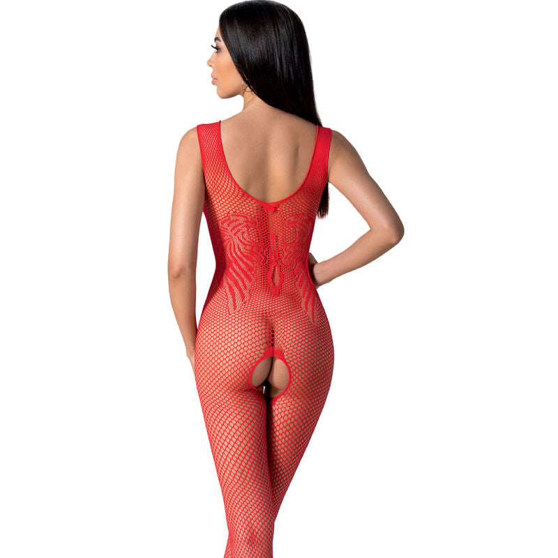 Red Bodystocking Bs098 - One Size