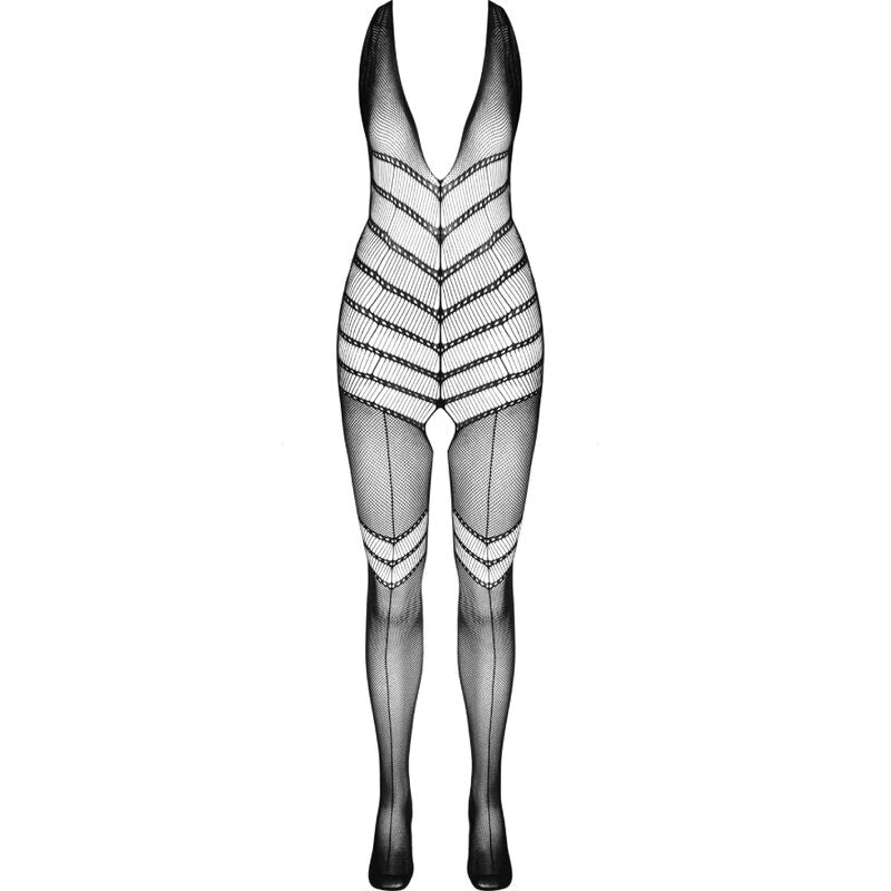 Bs100 Black Bodystocking One Size