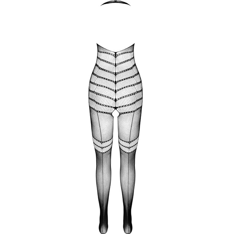 Bs100 Black Bodystocking One Size