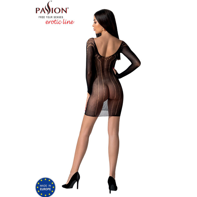 BS101 Black Bodystocking One Size