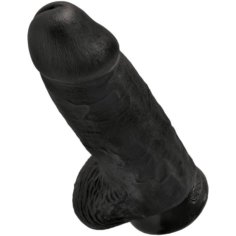 Chubby Realistic Black Penis 23cm