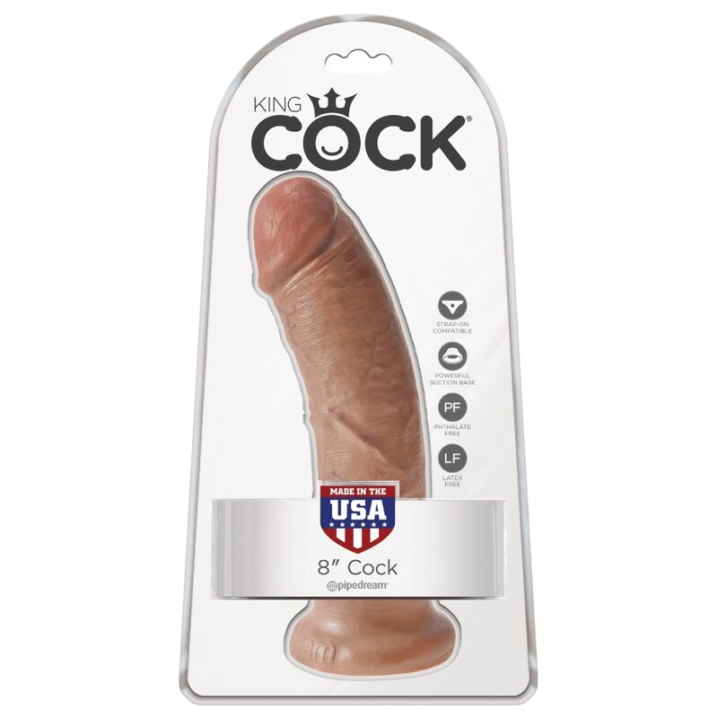 Caramel Realistic Penis 19.5 cm