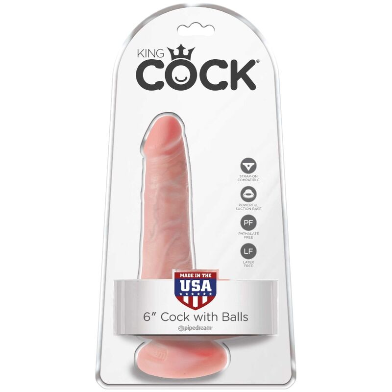 Realistic 13.5cm Light Flesh Dildo with Balls