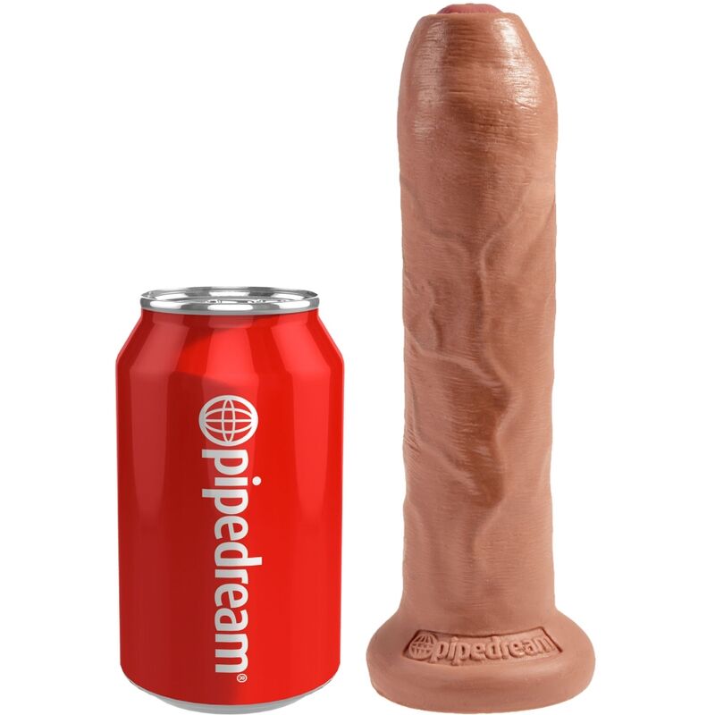 Realistic Uncut Caramel Penis 17.8cm