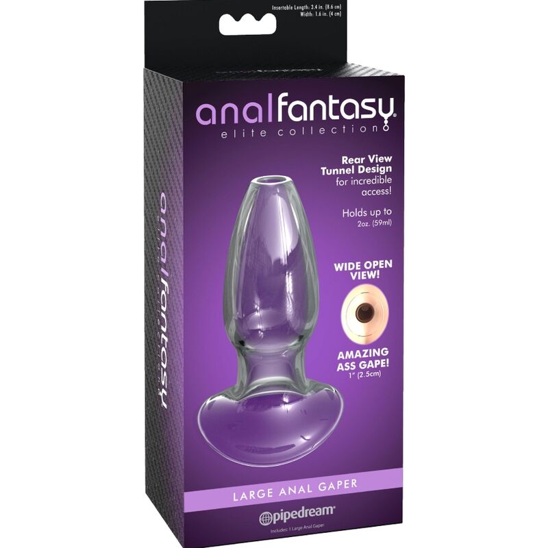 Crystal Anal Gaper - Medium Size Dilator