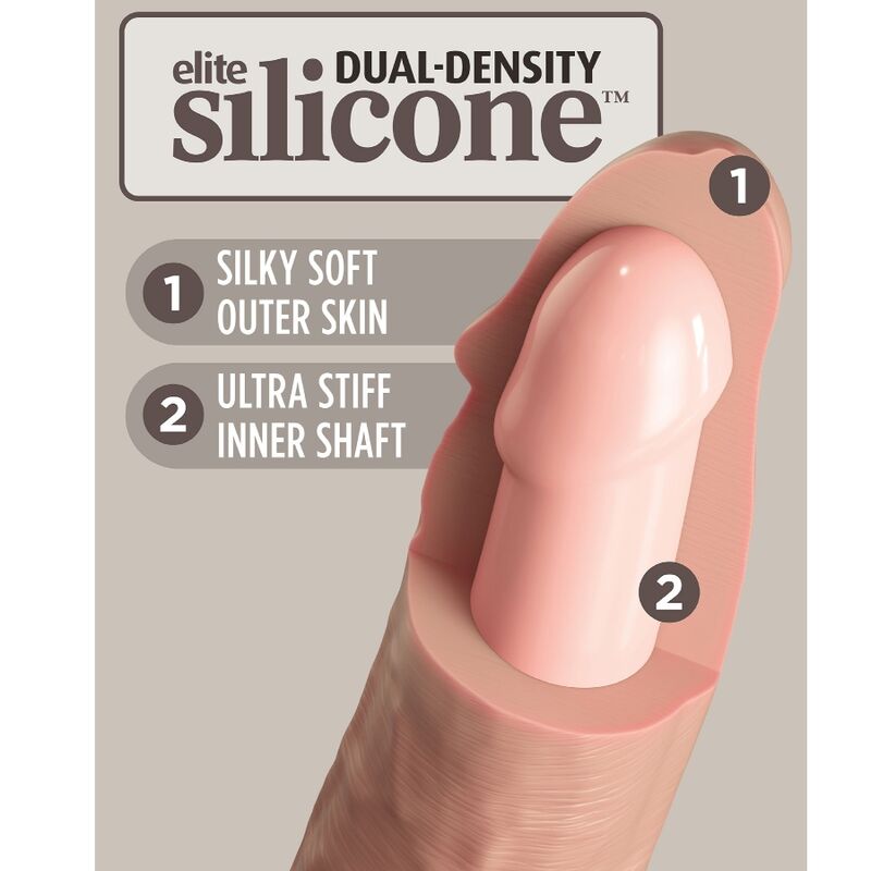 Elite Realistic Silicone Vibrating Dildo