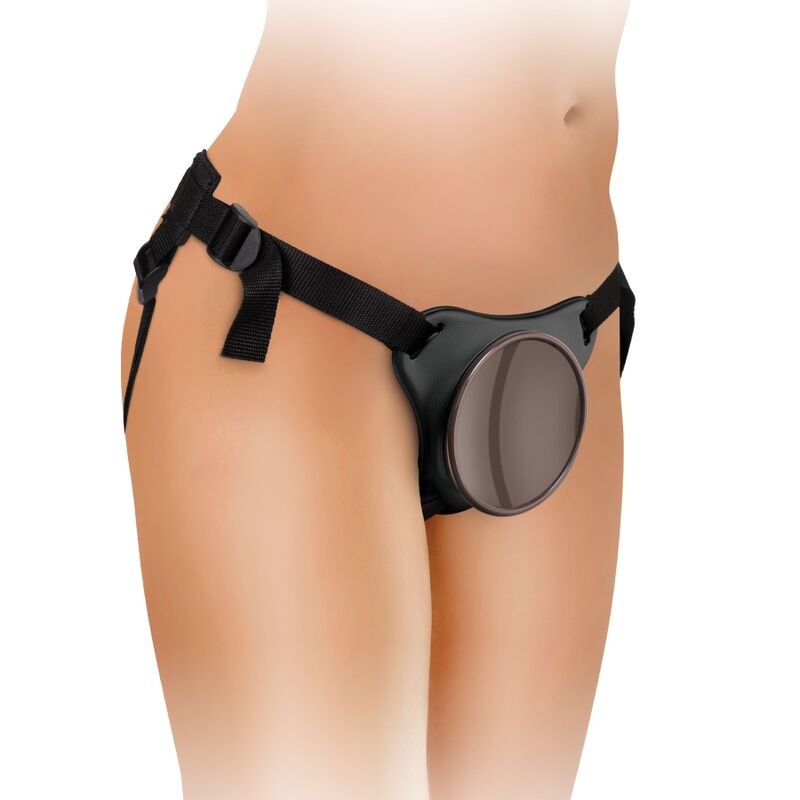 Elite Comfy Adjustable Harness & 17.8cm Dildo